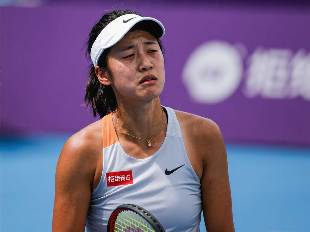 郑钦文带伤作战遇争议判罚，仍拒绝为失利辩解