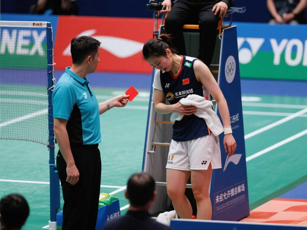国羽奥运冠军生理期遭红牌处罚！世界羽联旧例不改，球迷强烈不满